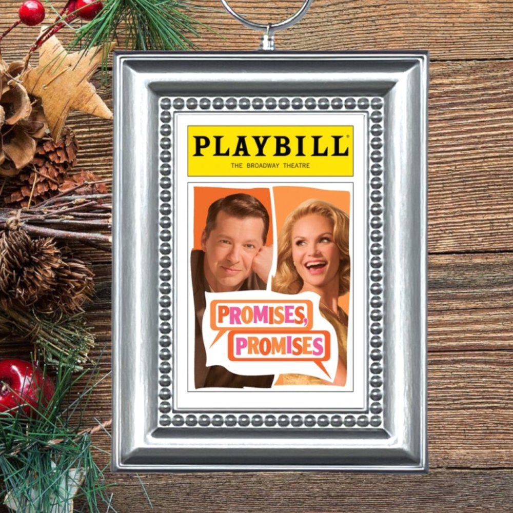 Promises Promises Broadway Musical Playbill Christmas Tree Ornament